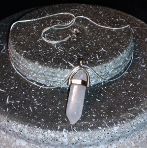 Quartz necklace
